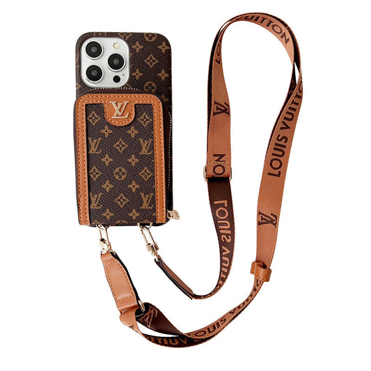 Lou GG Card Holder Chain iPhone Case mysite