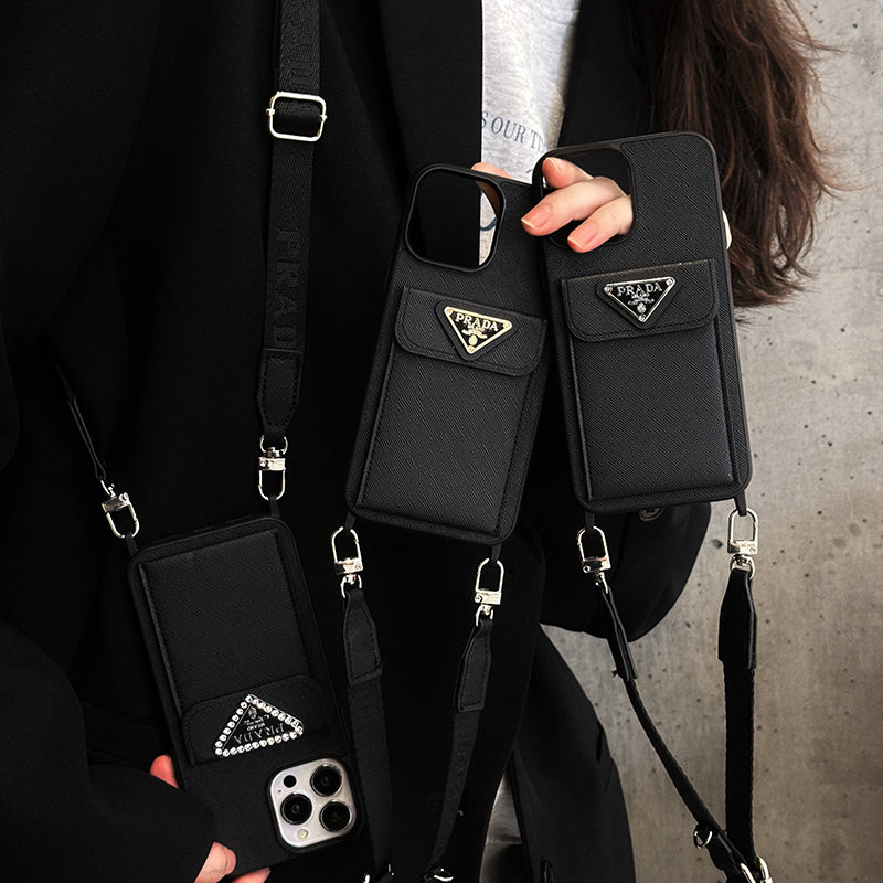Pra Crossbody Leather iPhone Case mysite