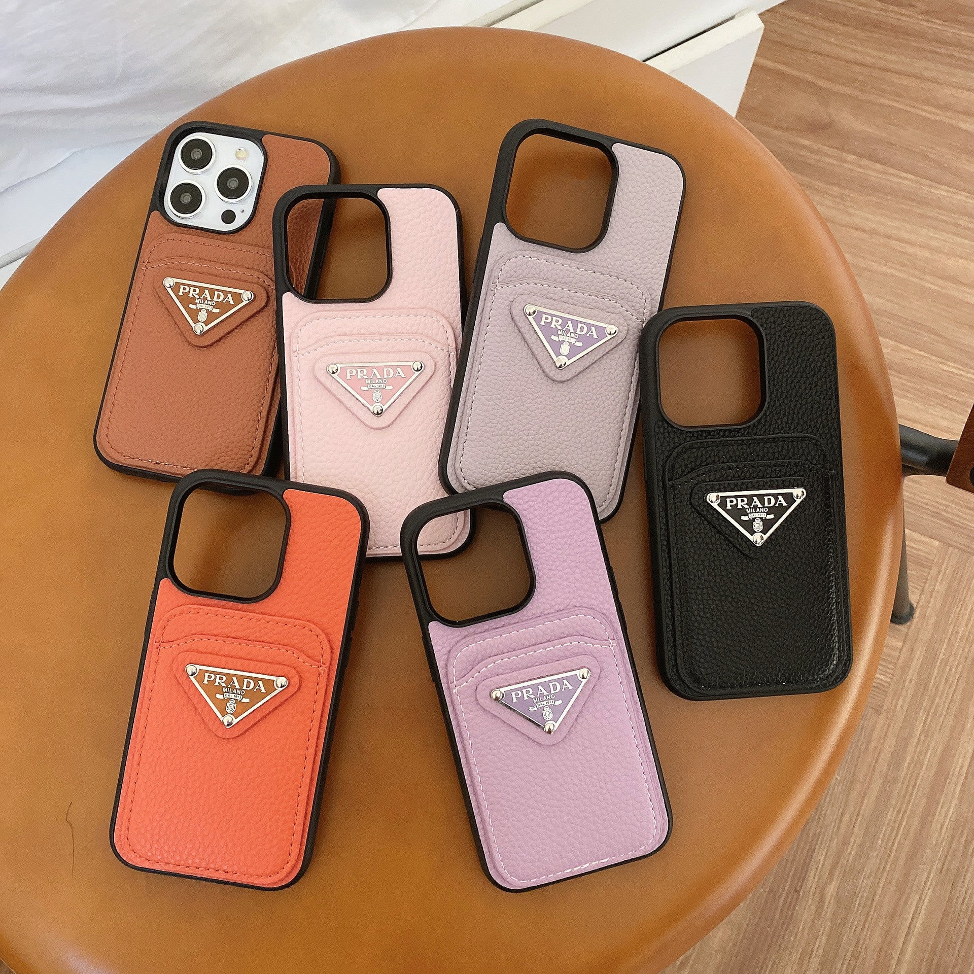 Pra Card Holder Color iPhone Case mysite