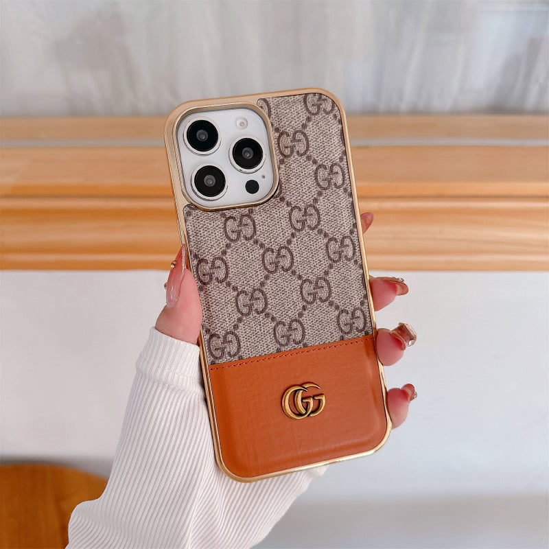 Latest Case Monogram Leather For iPhones mysite
