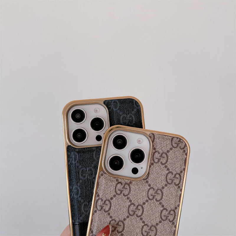 Latest Case Monogram Leather For iPhones mysite