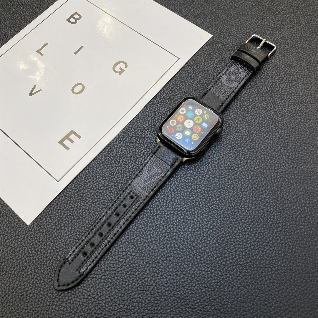 APPLE WATCH STRAP STITCHING MONOGRAM LEATHER mysite