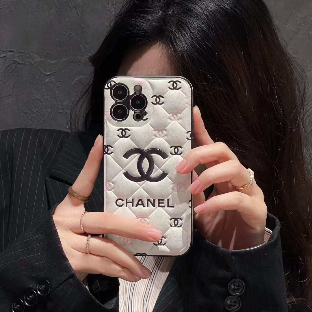Embossed Chanel iPhone Case: Classic Luxury Designs mysite