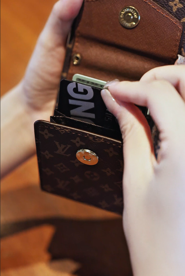 Advanced Leather Samsung Phone Case with Wallet and Strap.s mysite