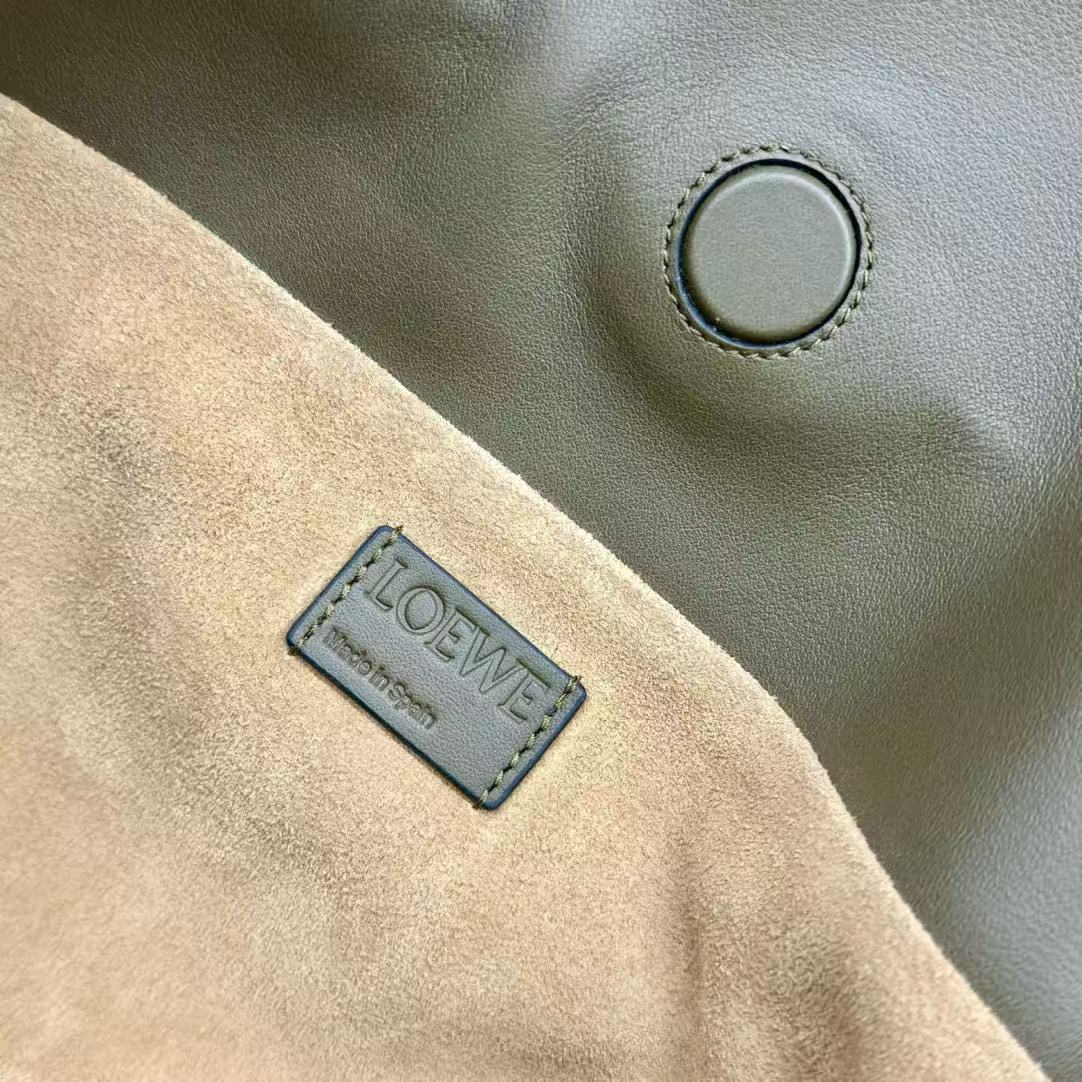 Loewe Flamenco Lucky Bag 30 Eucalyptus Olive Green Nappa Lambskin mysite