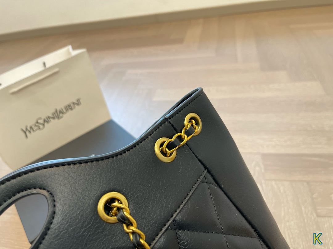 YSL SAINT LAURENT New Shopping Tote Bag 25x27cm mysite