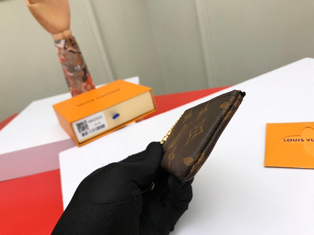 LV KEY POUCH 12 BROWN MONOGRAM CANVAS mysite