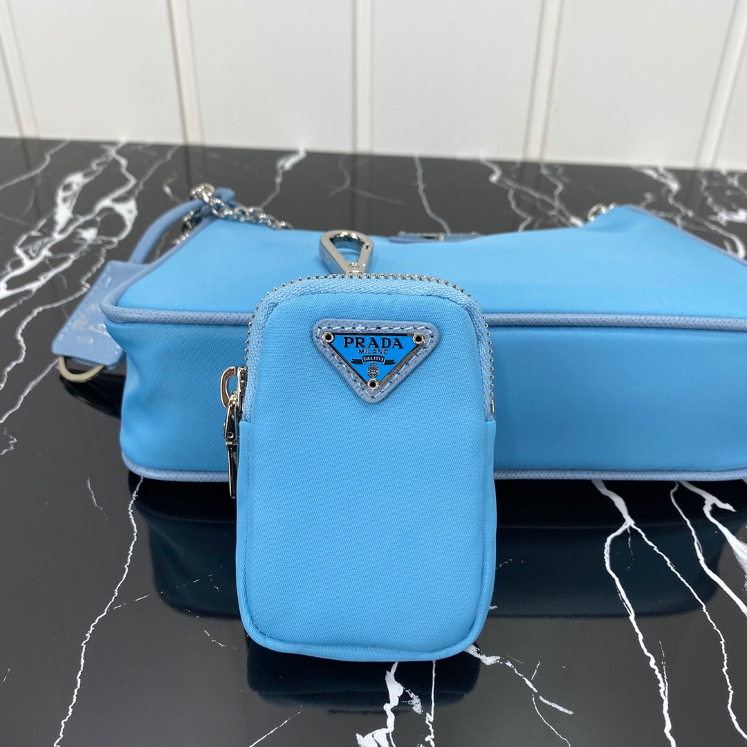 PRA HOBO 22 BAG IN SAPPHIRE BLUE RE-NYLON mysite