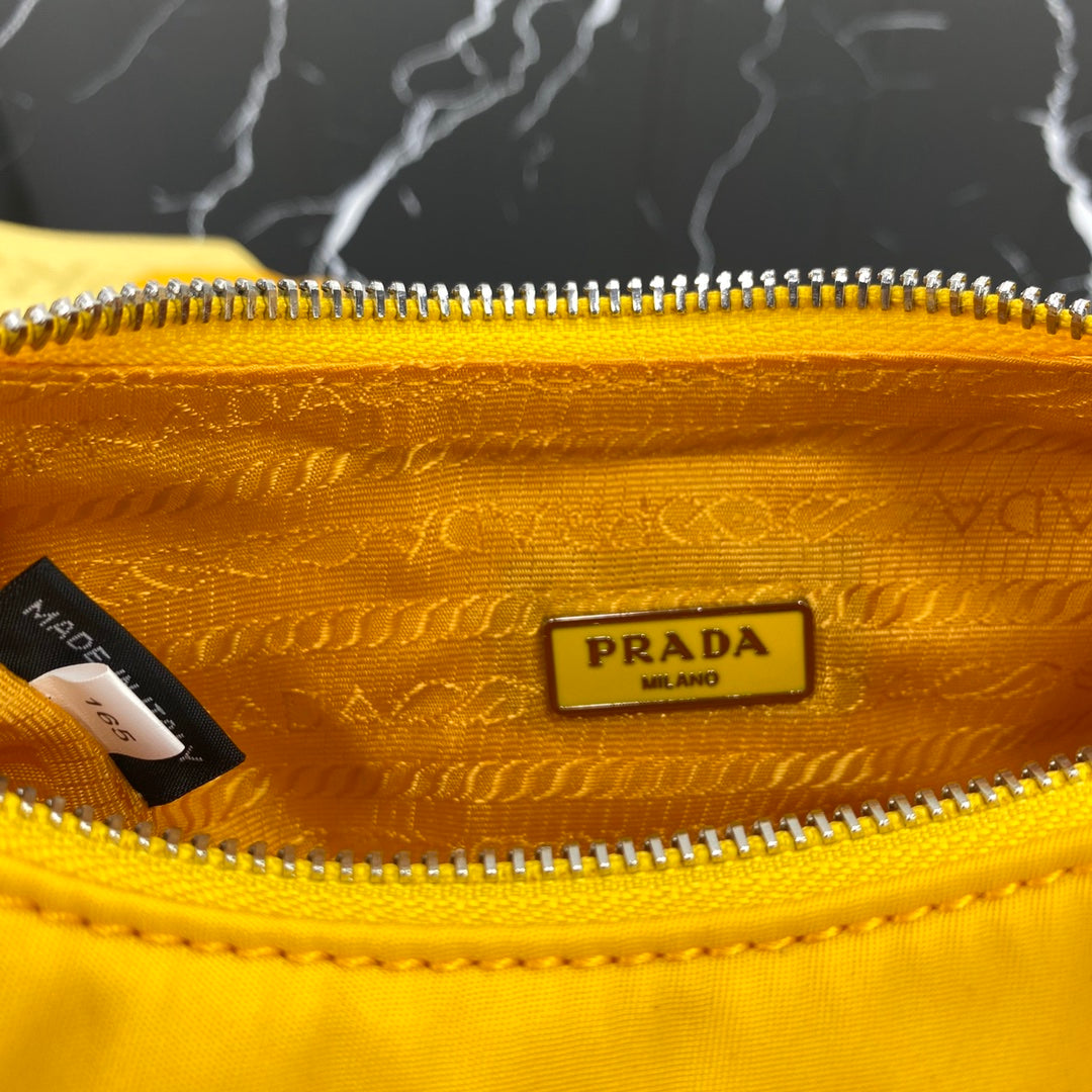 PRA HOBO 22 BAG IN AMBER YELLOW RE-NYLON mysite