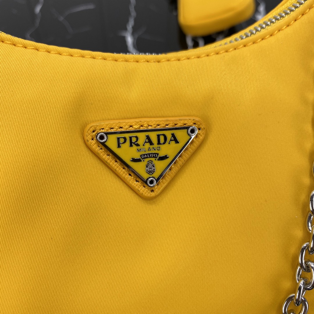 PRA HOBO 22 BAG IN AMBER YELLOW RE-NYLON mysite