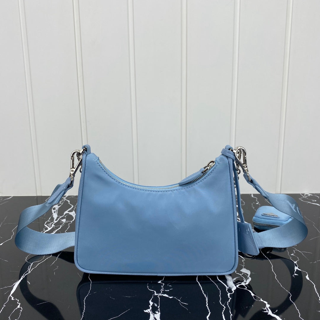 PRA HOBO 22 BAG IN CERULEAN BLUE RE-NYLON mysite