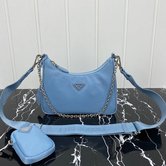 PRA HOBO 22 BAG IN CERULEAN BLUE RE-NYLON mysite
