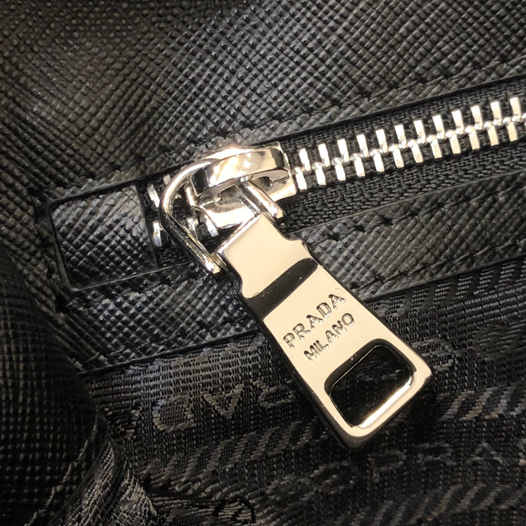 PRA MINI 23 BAG IN BLACK SAFFIANO LEATHER mysite