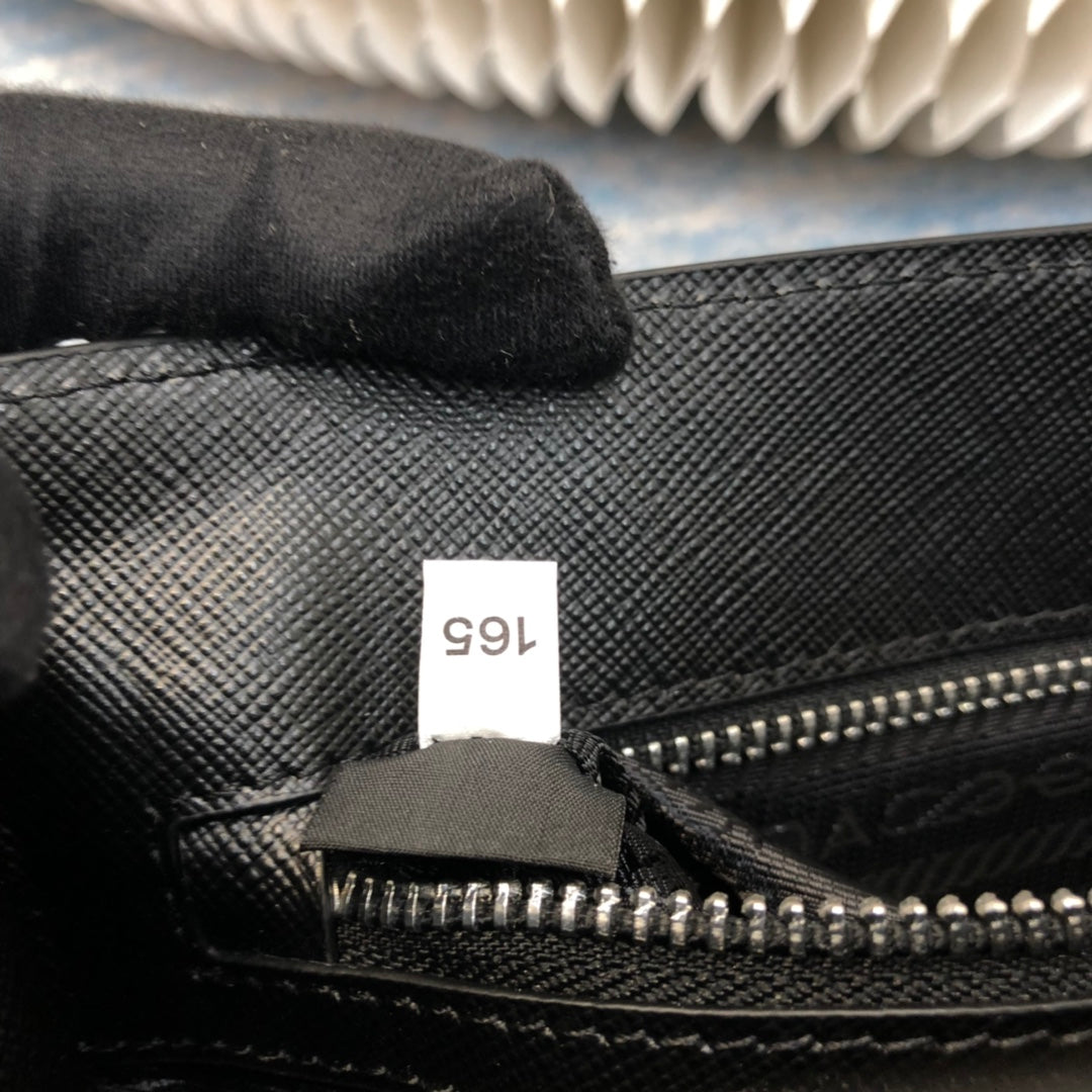 PRA MINI 23 BAG IN BLACK SAFFIANO LEATHER mysite