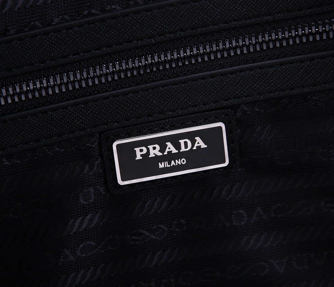 PRA 55 TRAVEL BAG IN BLACK WATERPROOF FABRIC mysite