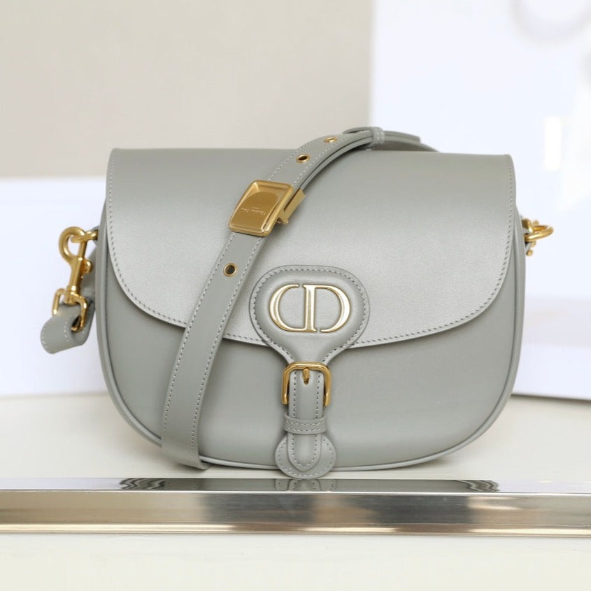 MEDIUM CD BOBBY 22CM DARK GREY CALFSKIN GOLD HARDWARE mysite