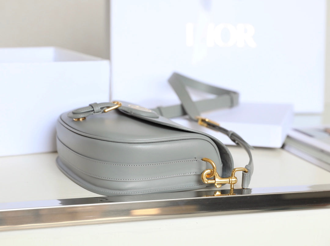 MEDIUM CD BOBBY 22CM DARK GREY CALFSKIN GOLD HARDWARE mysite