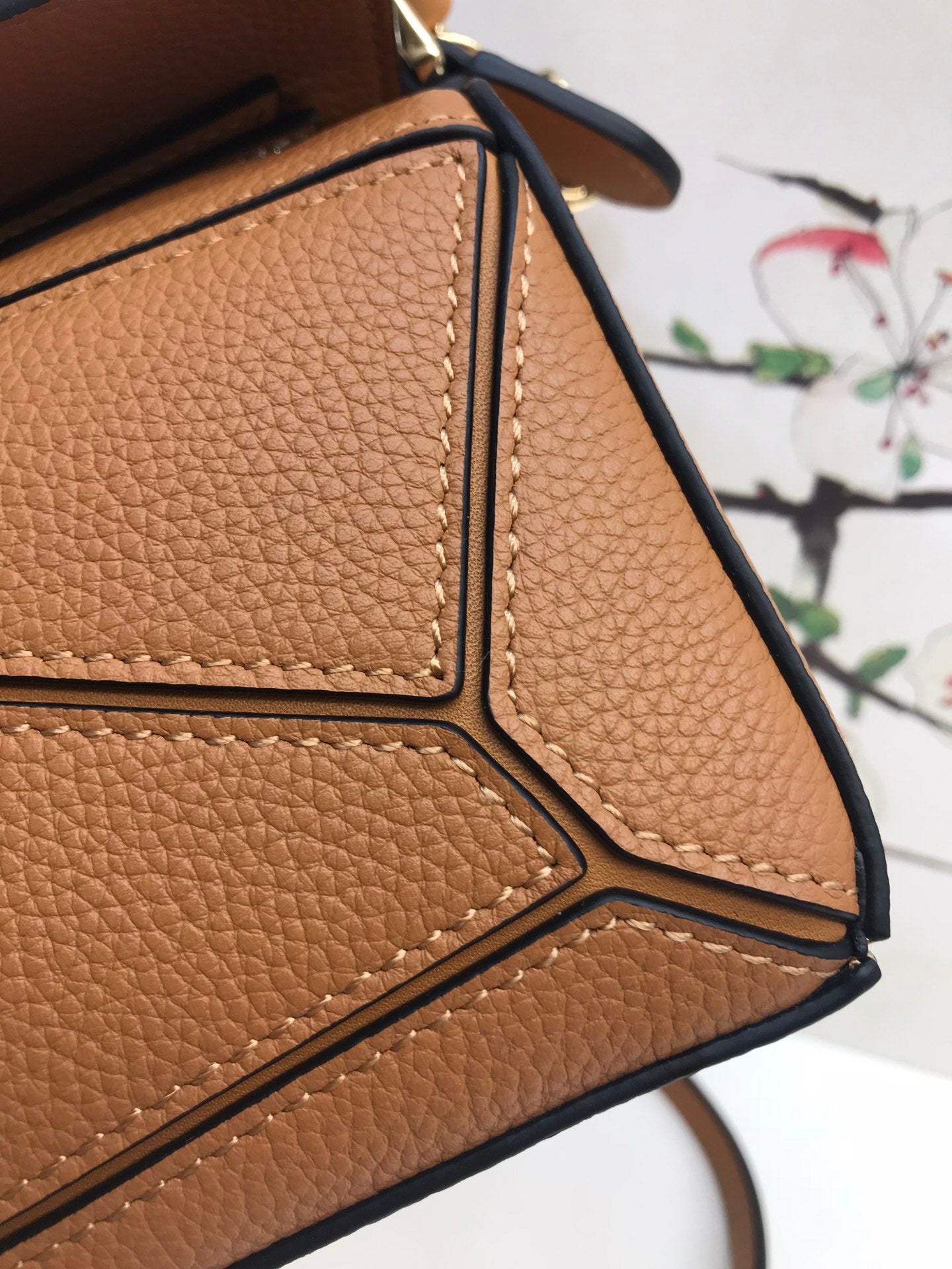 LOE MINI 18 PUZZLE BAG IN WARM DESERT CALFSKIN mysite