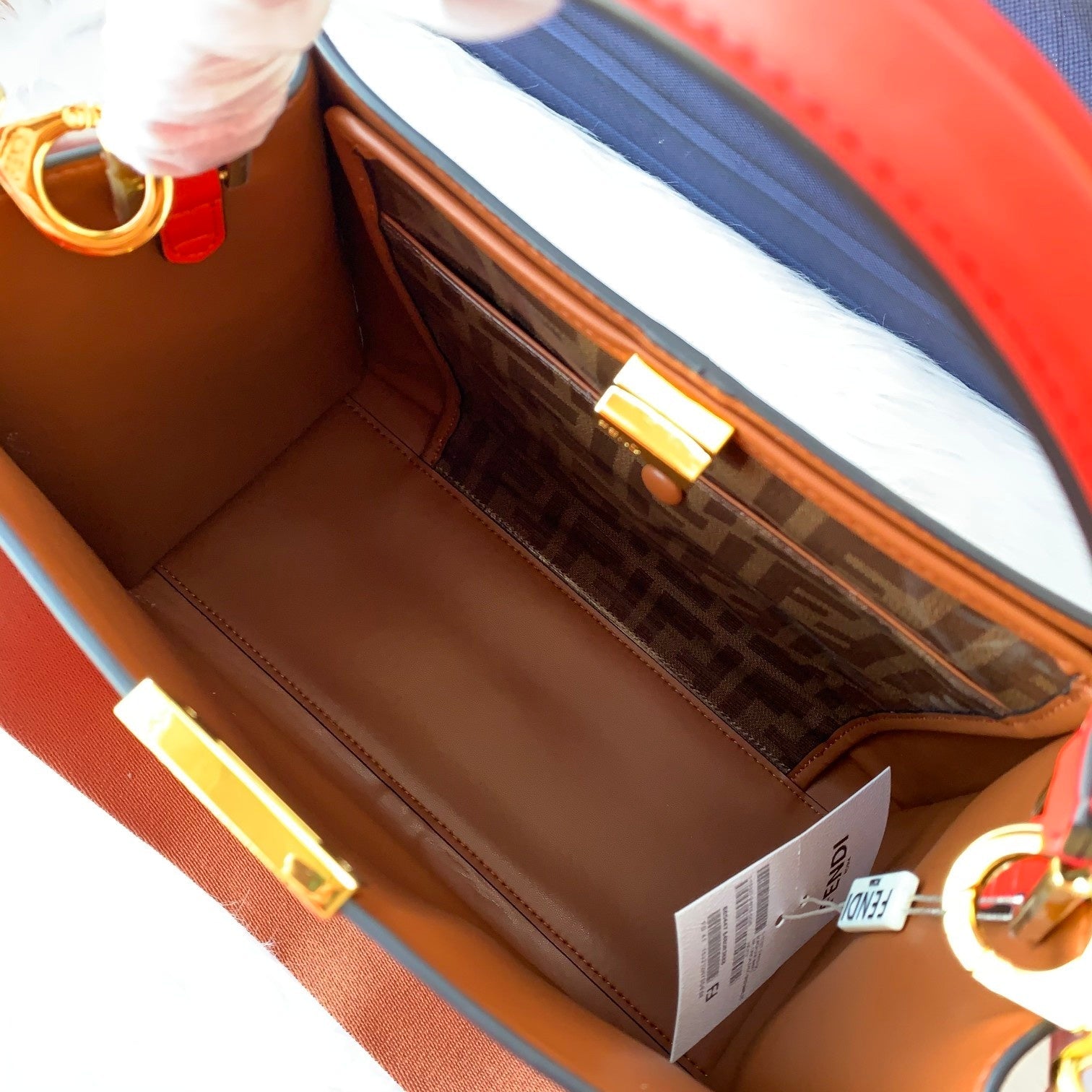 Peekaboo X-lite medium 30cm Bag red lambskin gold hardware mysite