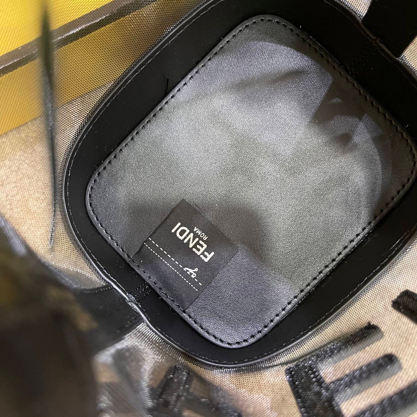 MON TRESOR 18 IN BLACK CALFSKIN AND MESH mysite