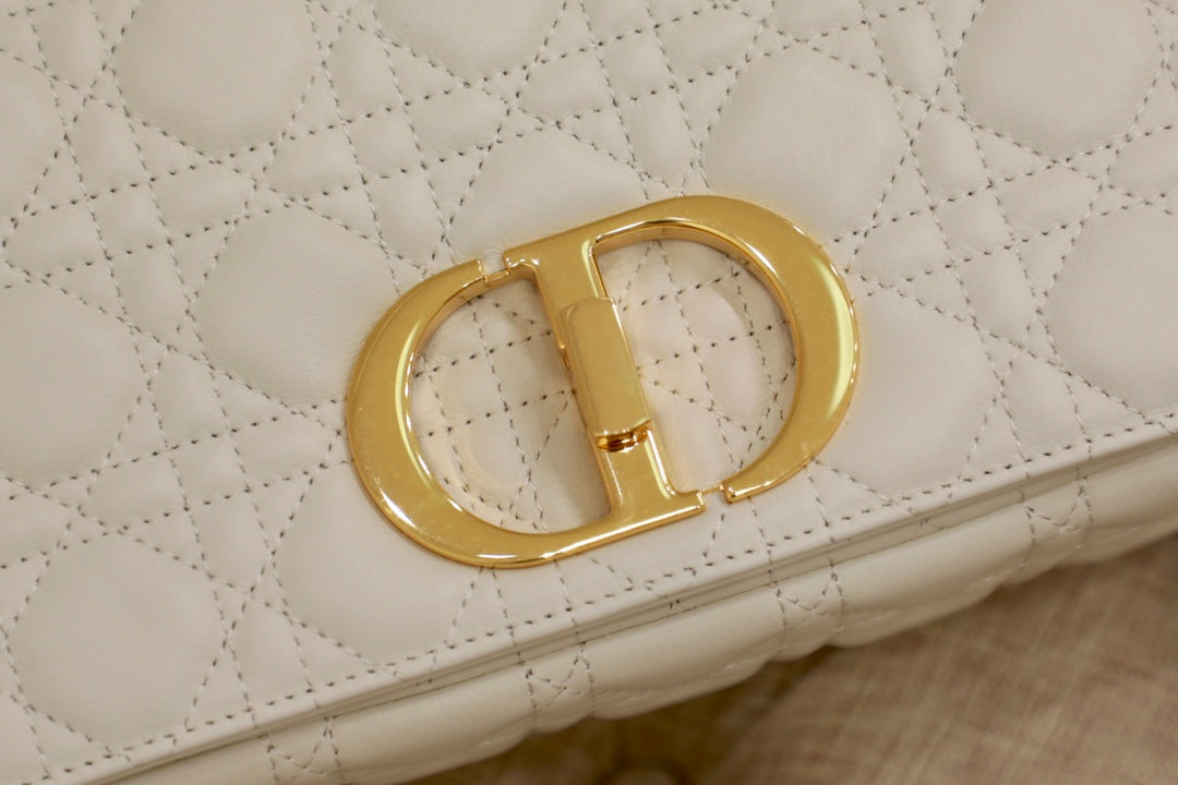 LARGE CARO BAG 28 WHITE CALFSKIN mysite