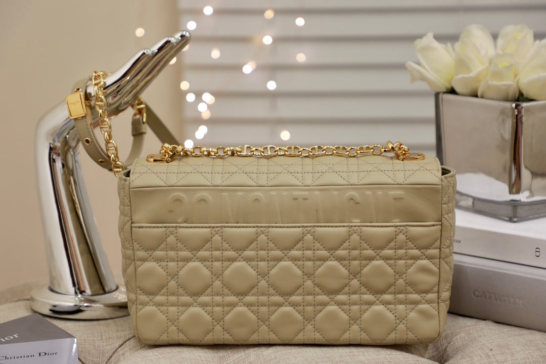 LARGE CARO BAG 28 LIGHT BEIGE CALFSKIN mysite