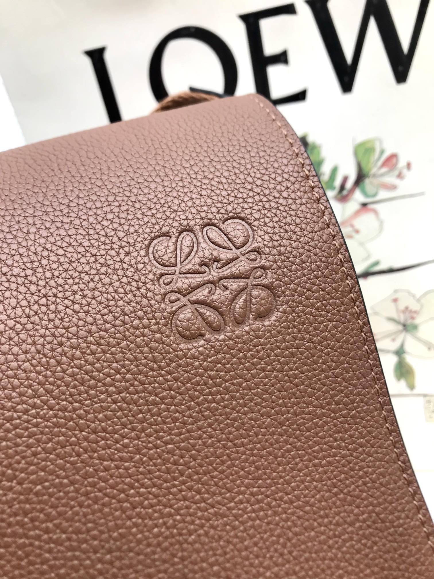 LOE 33 XS MILITARY MESSENGER BAG IN WINTER BROWN CALFSKIN AND JACQUARD mysite