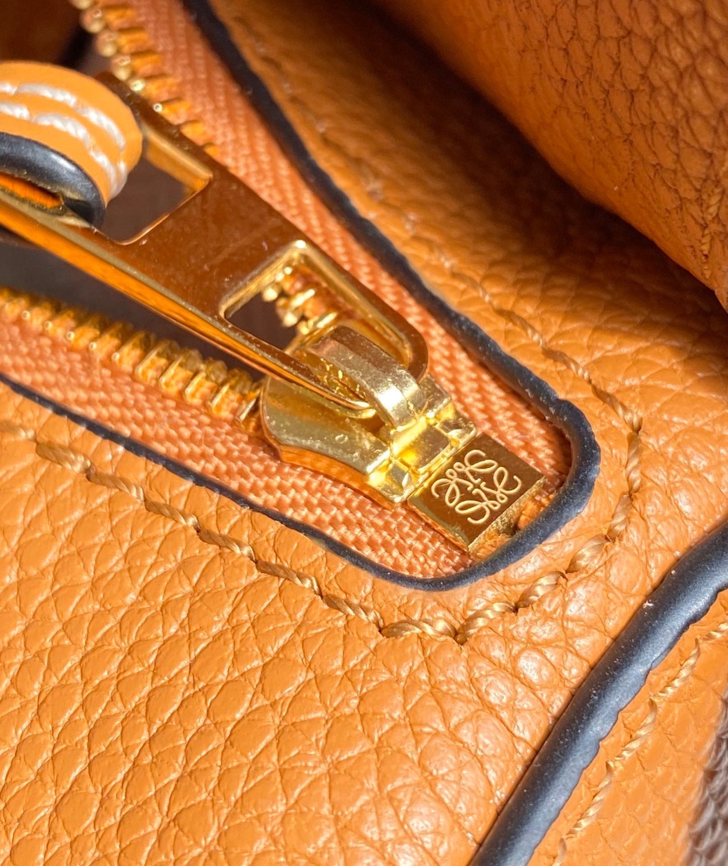 mini puzzle 18cm orange calfskin gold hardware mysite