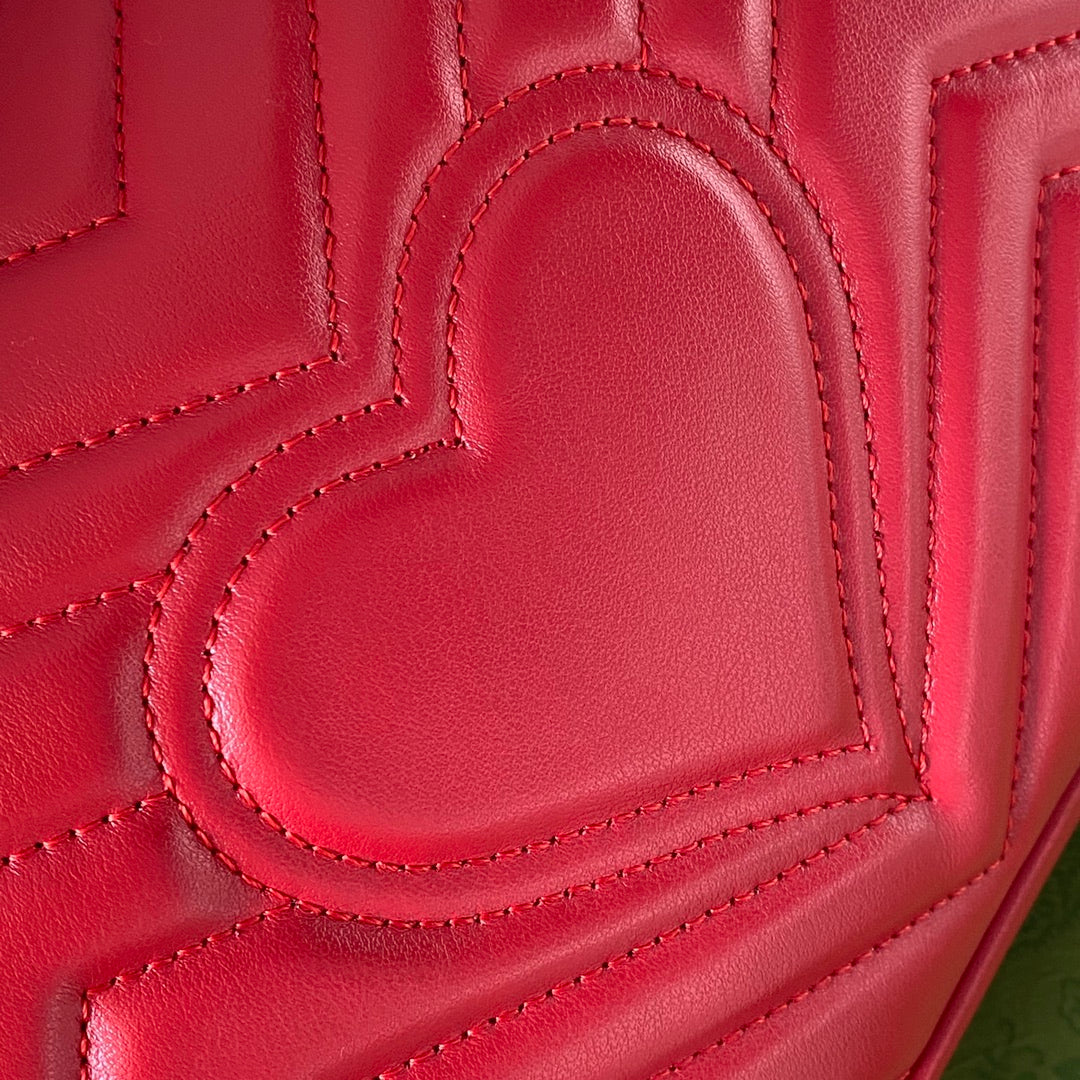 gg marmont 26cm red calfskin gold hardware mysite