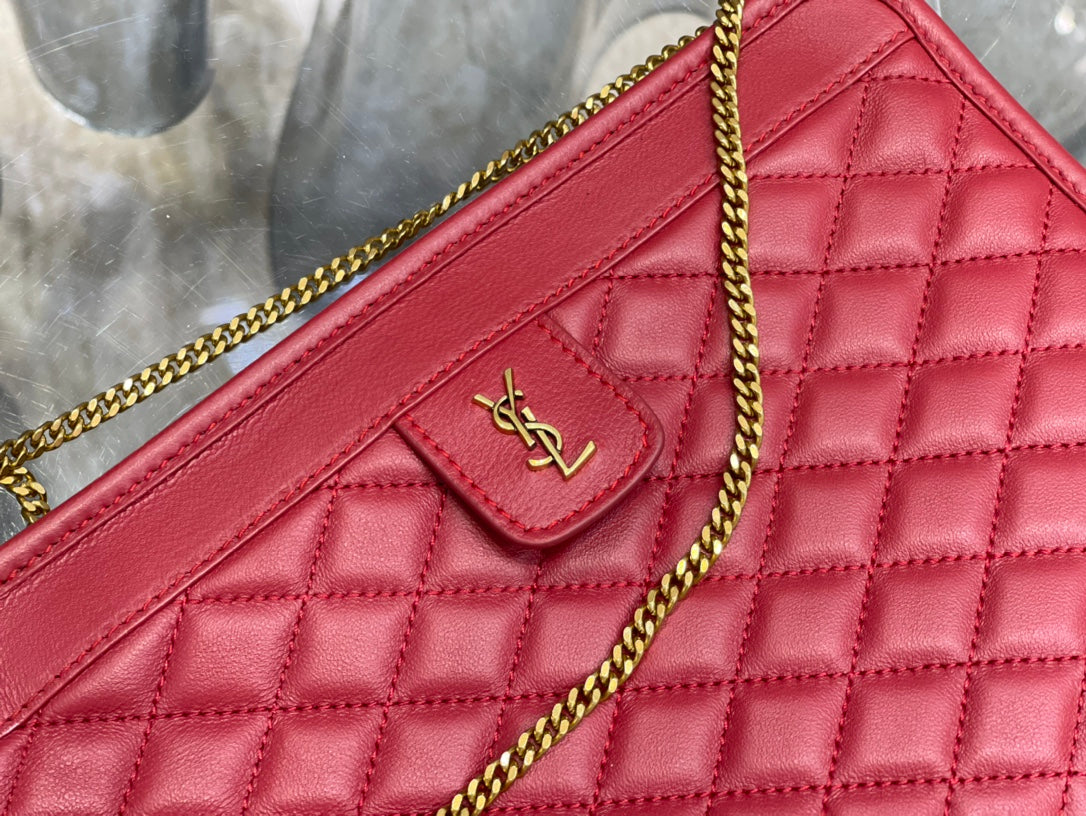 VICTOIRE 25 RED LAMBSKIN GOLD HARDWARE mysite