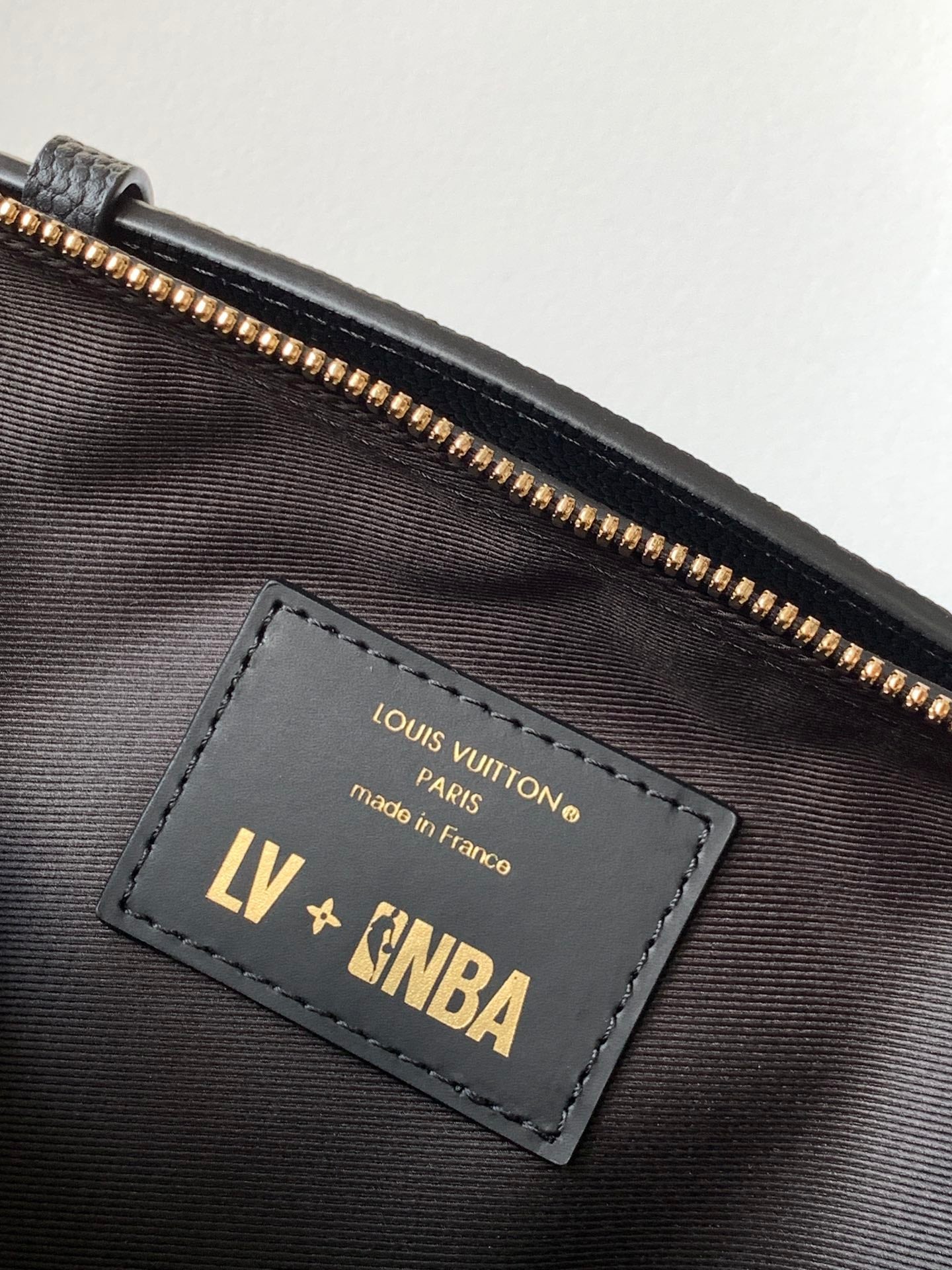 LV x NBA Handle Trunk Bag 21.5cm Black Monogram Grained Leather GHW mysite