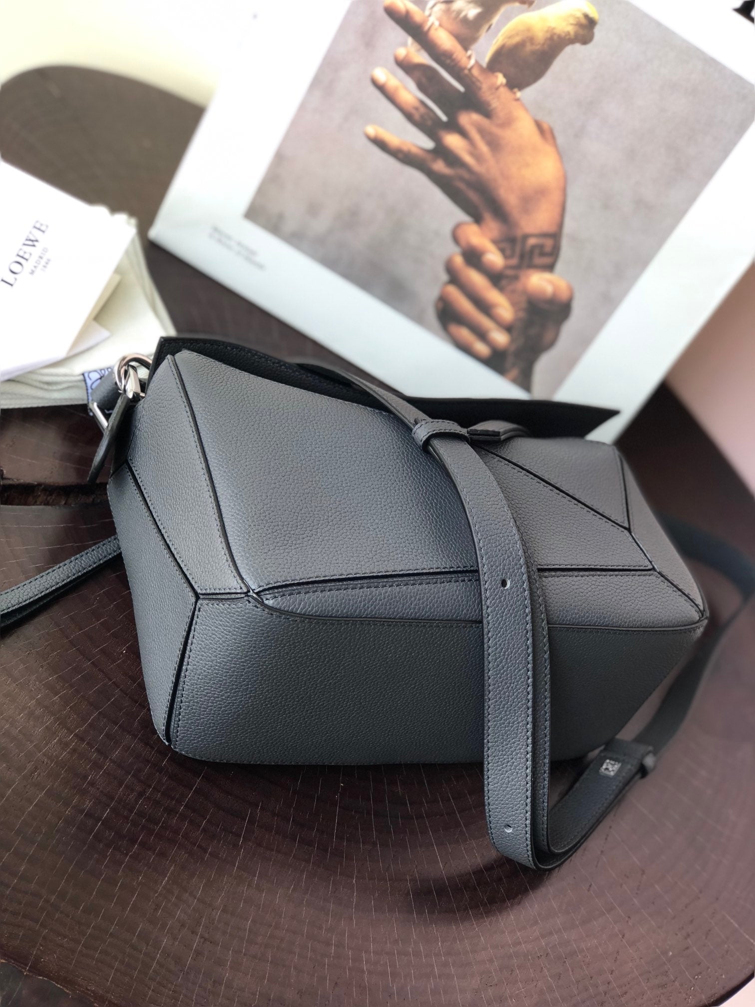 SMALL PUZZLE 24 BAG IN CLASSIC BLACK CALFSKIN mysite