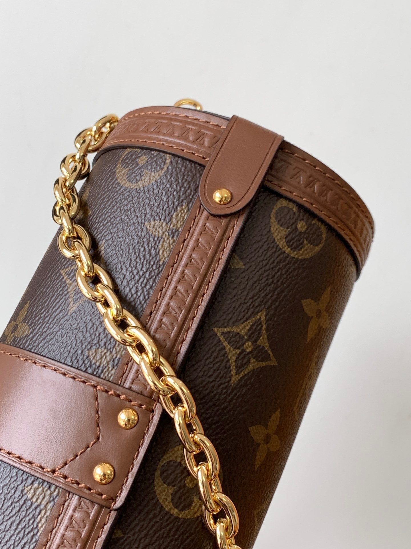 LV Papillon Trunk 19cm Brown Monogram Canvas & Cowhide GHW mysite