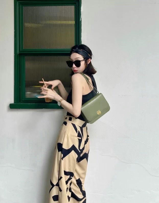 GOYA 18 BAG IN AVOCADO GREEN SILK CALFSKIN mysite