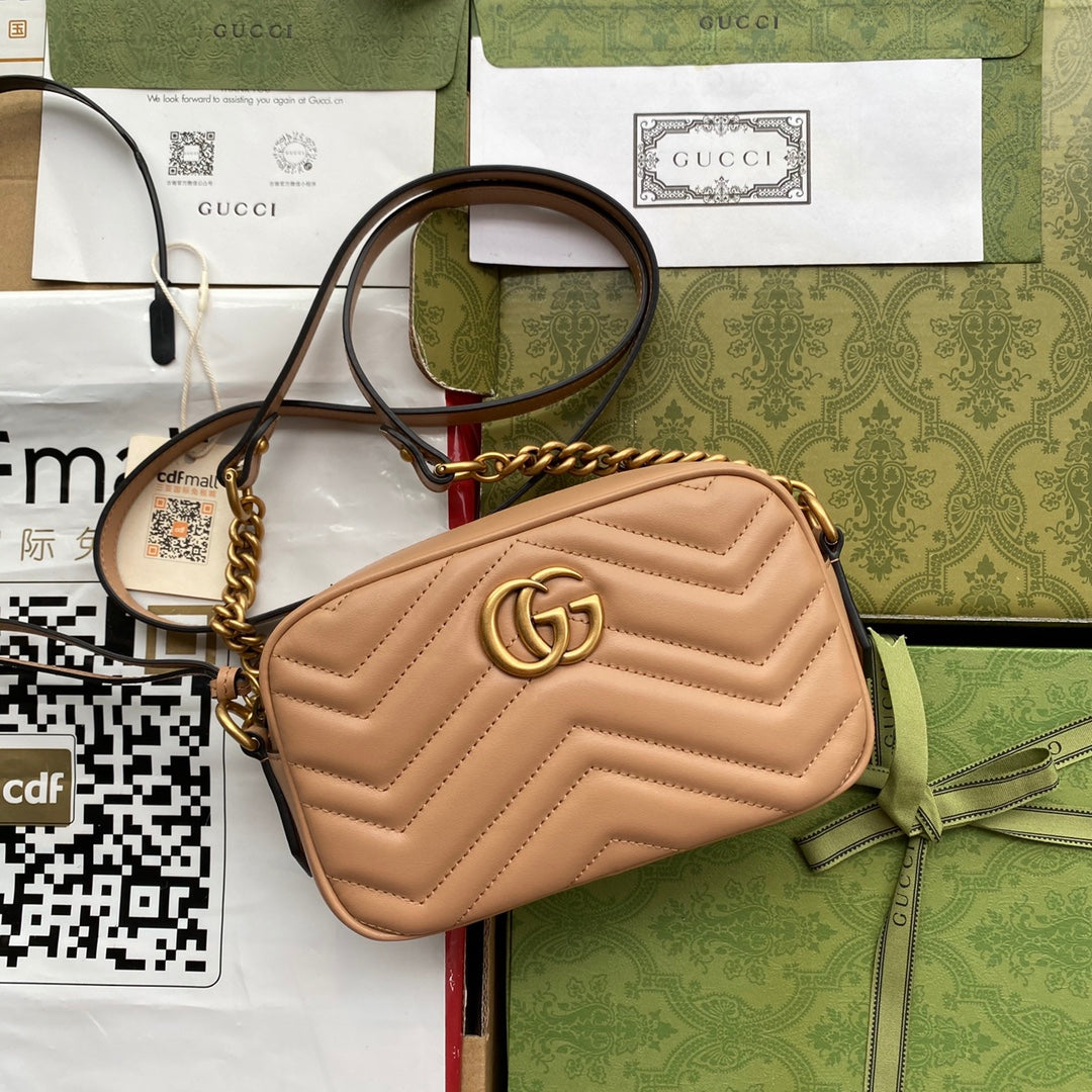 gg marmont mini 18cm zip top dark beige calfskin gold hardware mysite