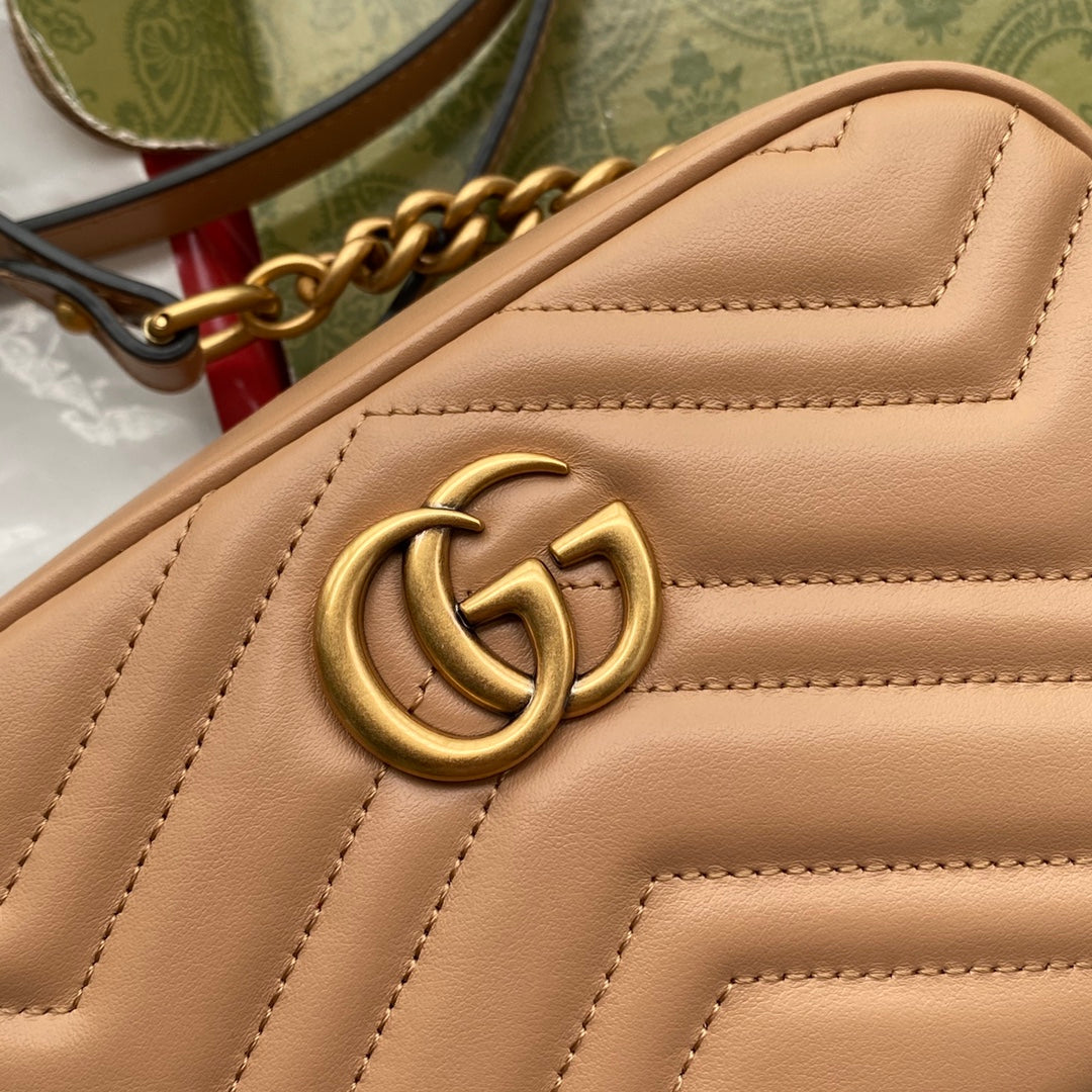 gg marmont mini 18cm zip top dark beige calfskin gold hardware mysite