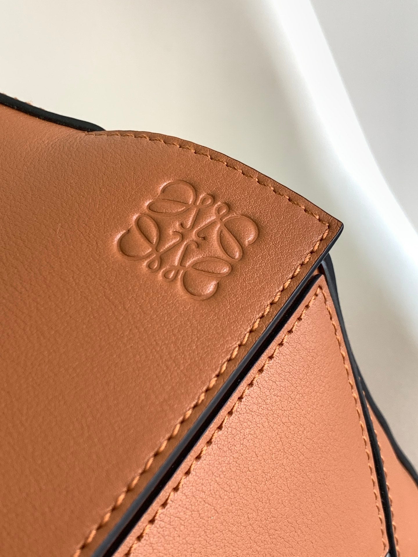 Loewe Puzzle Waist Bag 24 Brownish Orange Cowhide mysite