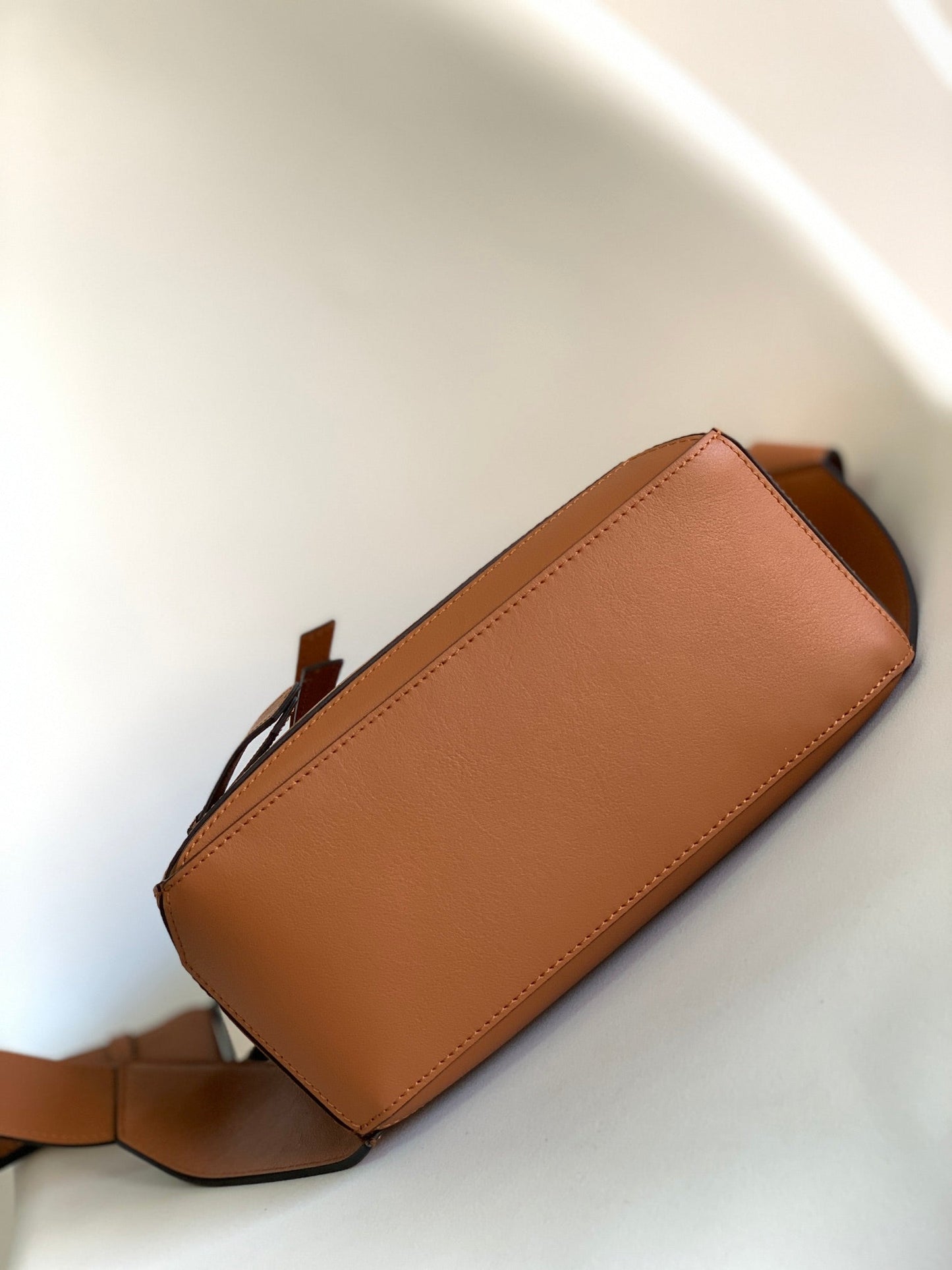 Loewe Puzzle Waist Bag 24 Brownish Orange Cowhide mysite