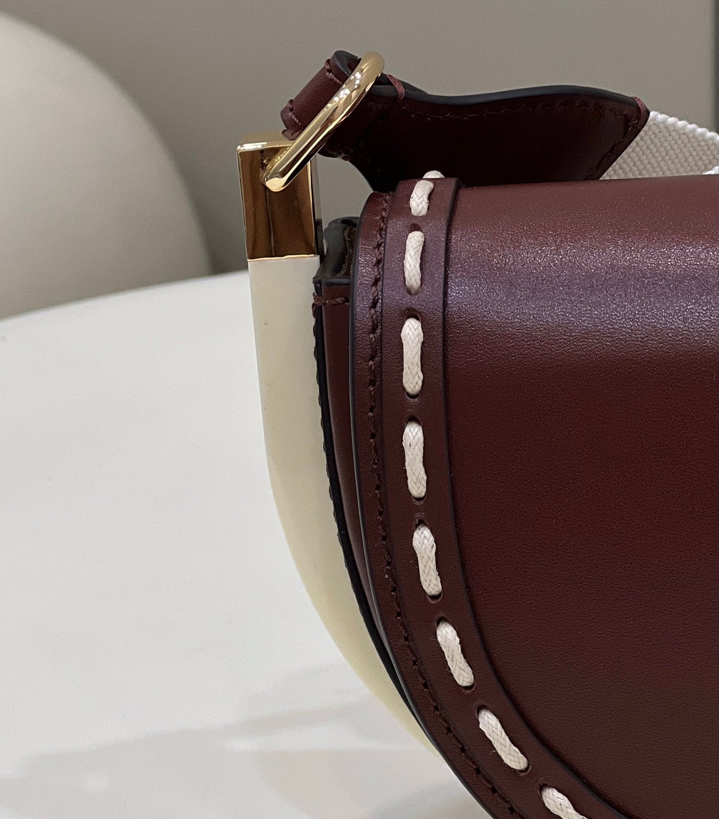 MOONLIGHT 19 IN WINE RED SMOOTH CALFSKIN GOLD HARDWARE mysite