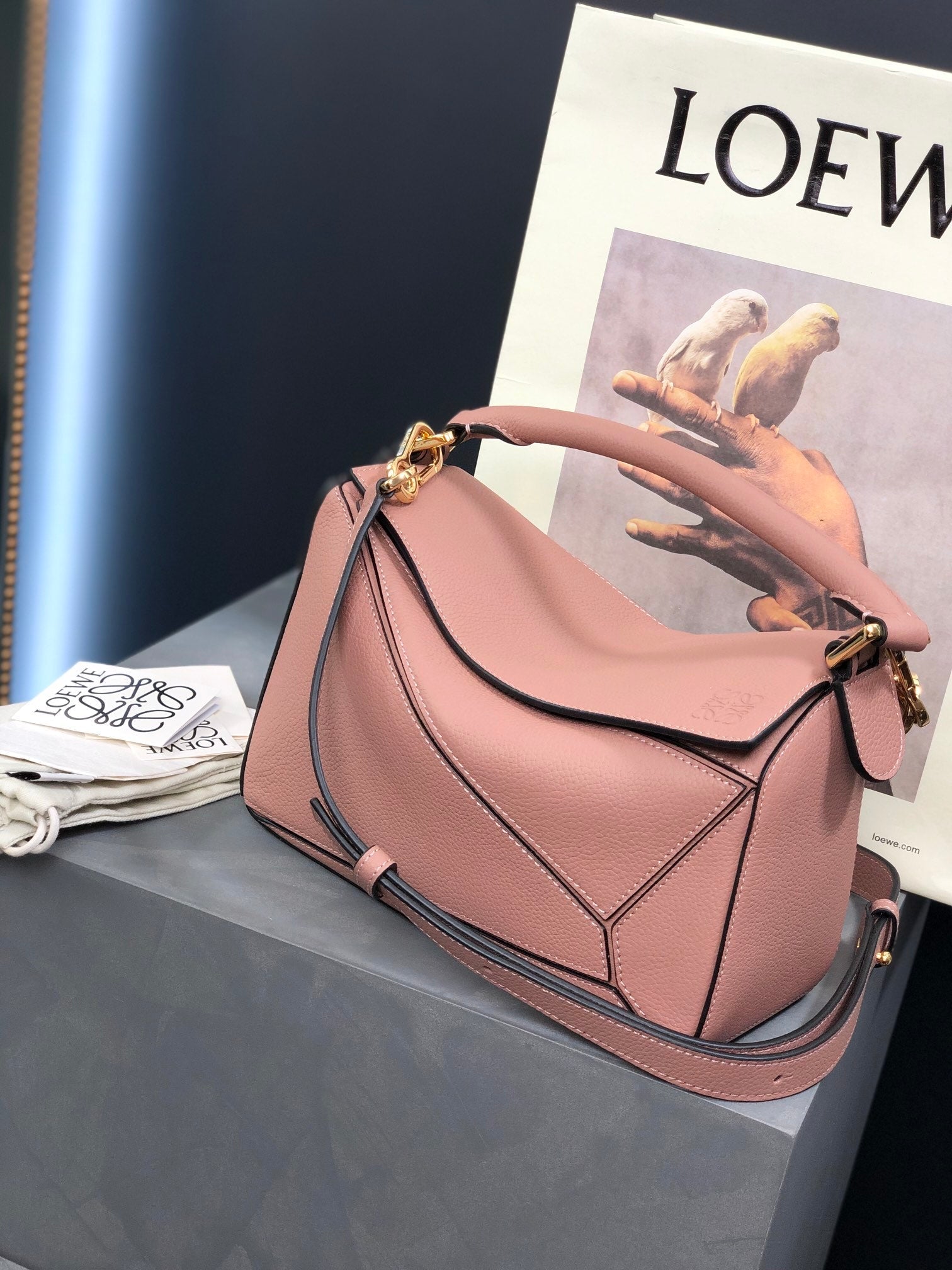 SMALL PUZZLE 24 BAG IN CLASSIC LIGHT PINK CALFSKIN mysite