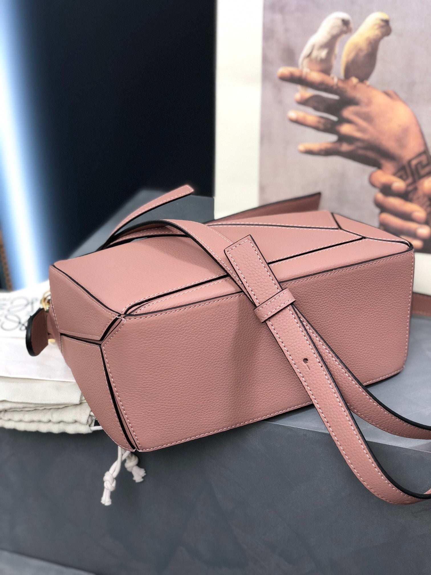 SMALL PUZZLE 24 BAG IN CLASSIC LIGHT PINK CALFSKIN mysite