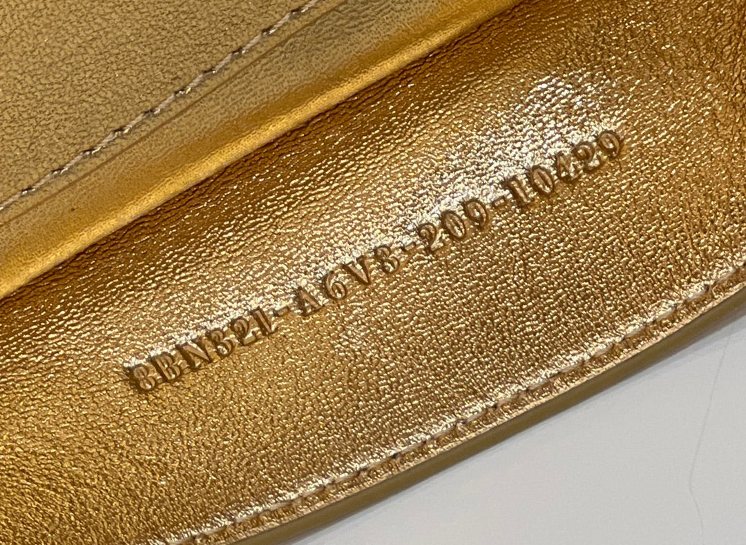 PEEKABOO ISEEU 33 IN GOLD METALLIC CALFSKIN GOLD HARDWARE mysite