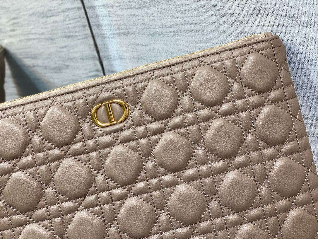 cd large caro daily beige calfskin pouch mysite