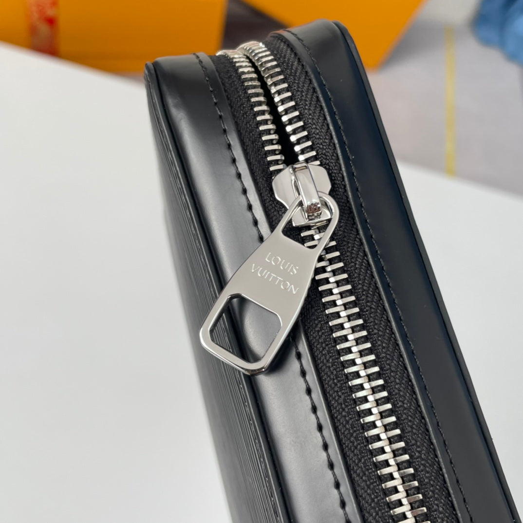 LV M61698 Zippy XL Wallet Black Damier Infini Leather 221562 mysite