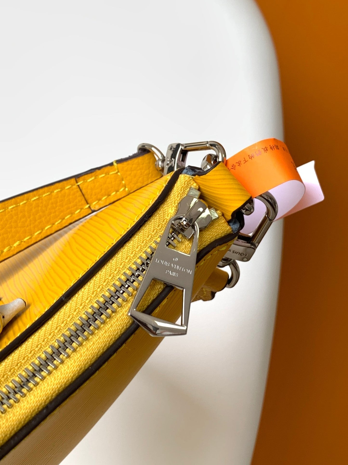 LV Marelle 25cm Yellow Epi Grain Cowhide Metal HW mysite