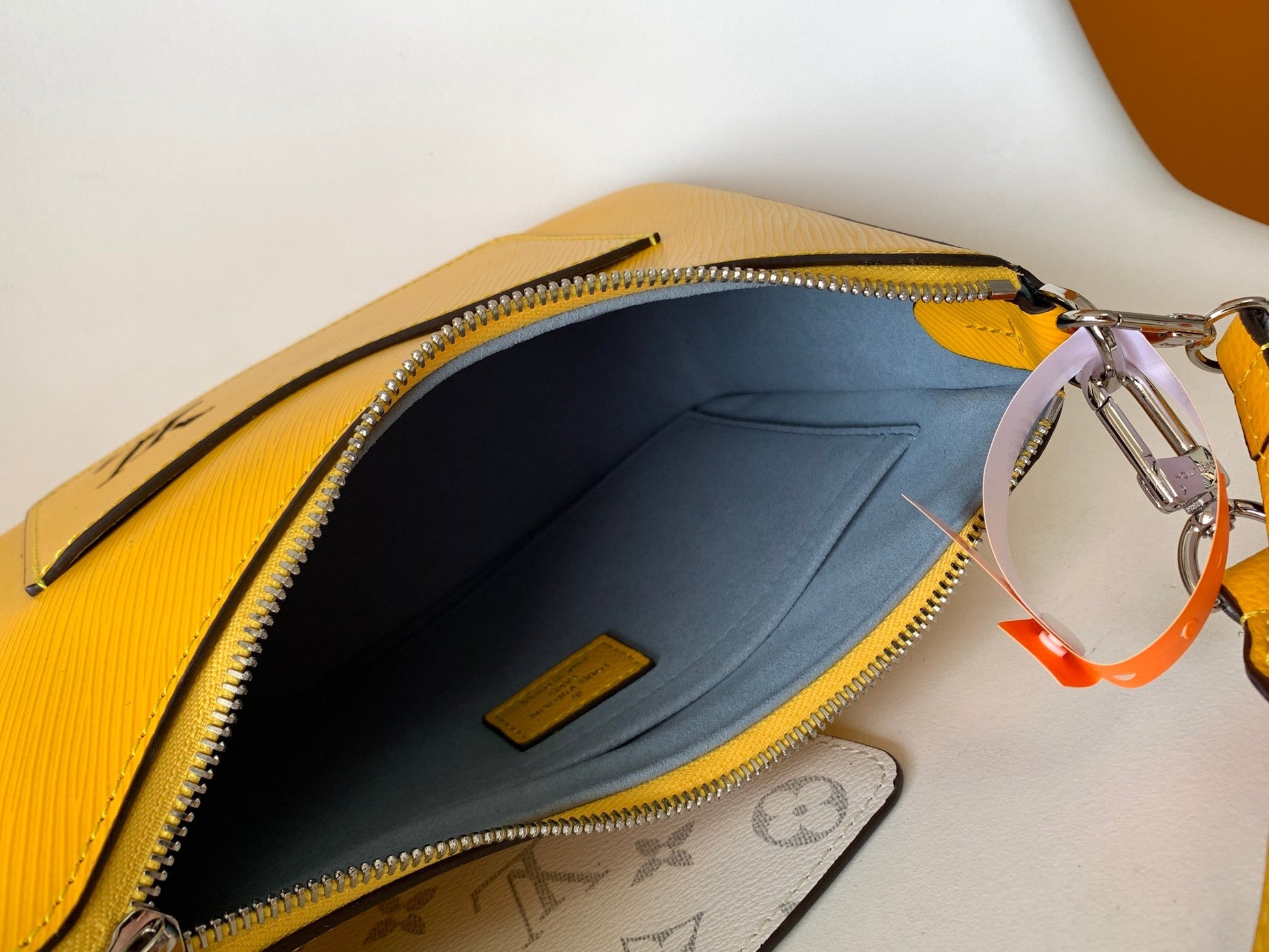 LV Marelle 25cm Yellow Epi Grain Cowhide Metal HW mysite