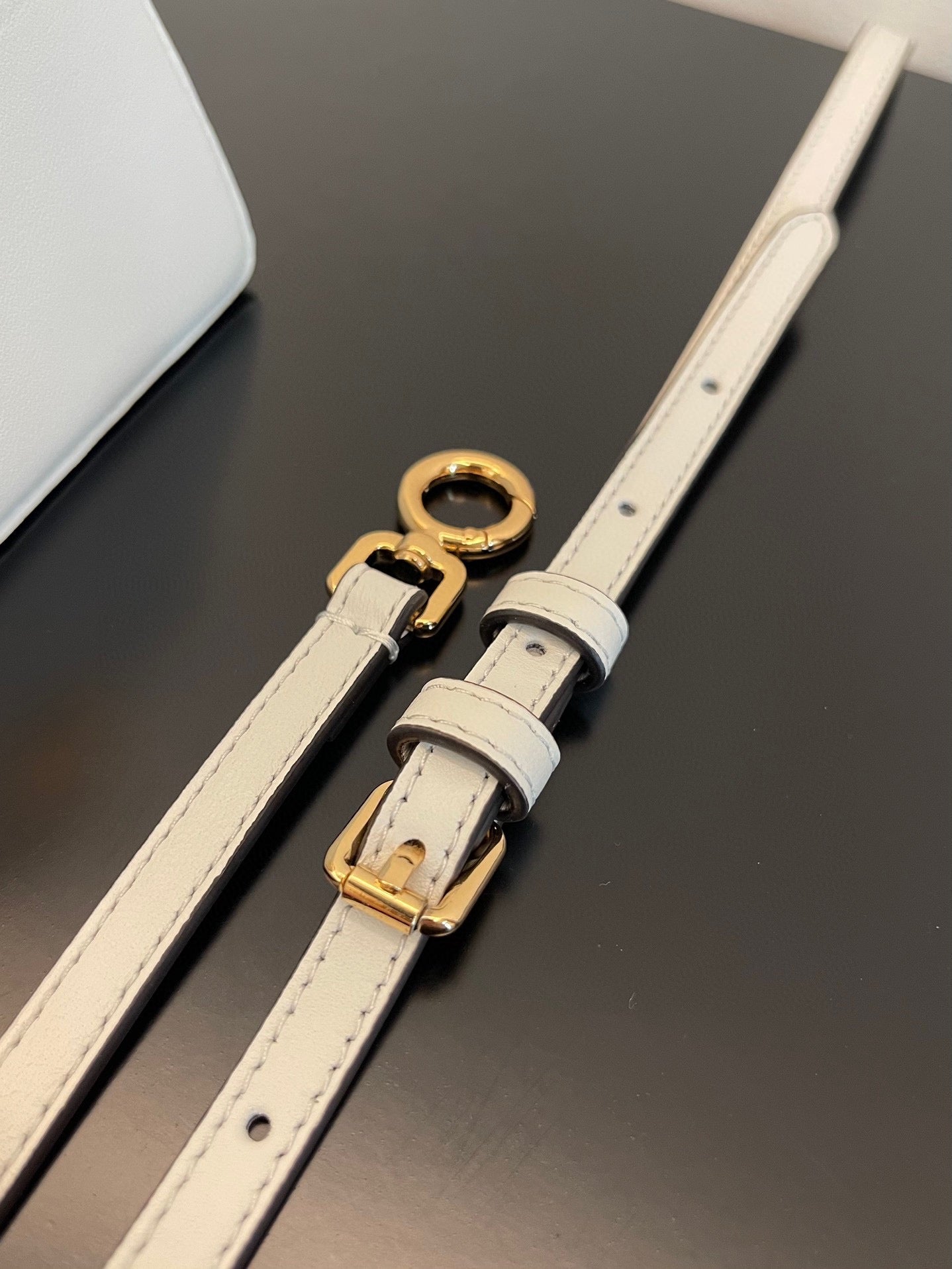 FENDI PEEKABOO ISEEU MICRO 12 BAG IN WHITE CALFSKIN WITH GOLD HARDWARE mysite