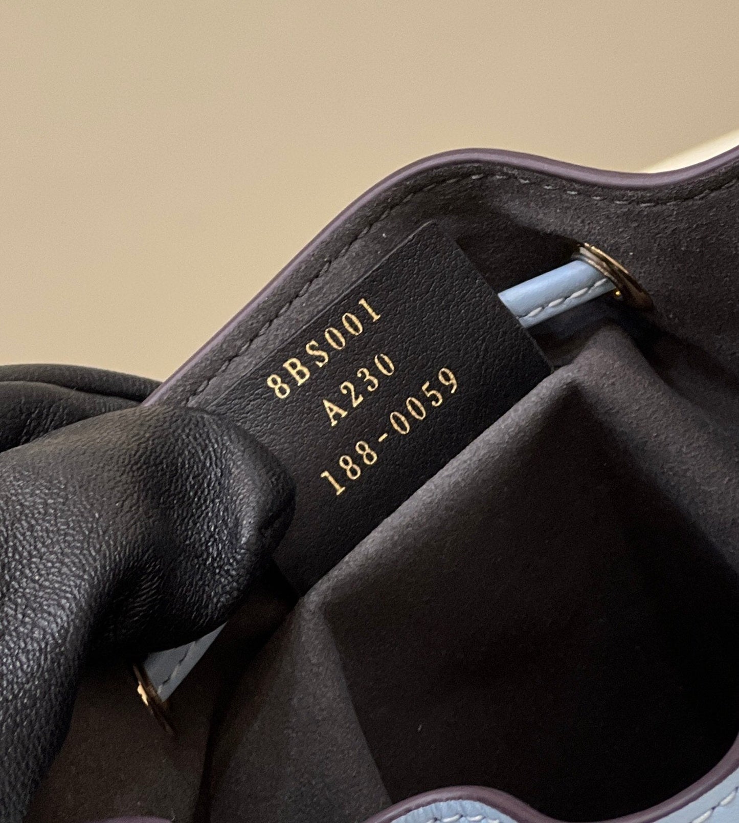 MON TRESOR MINI 18 BAG IN LIGHT BLUE CALFSKIN FF WITH GOLD HARDWARE mysite