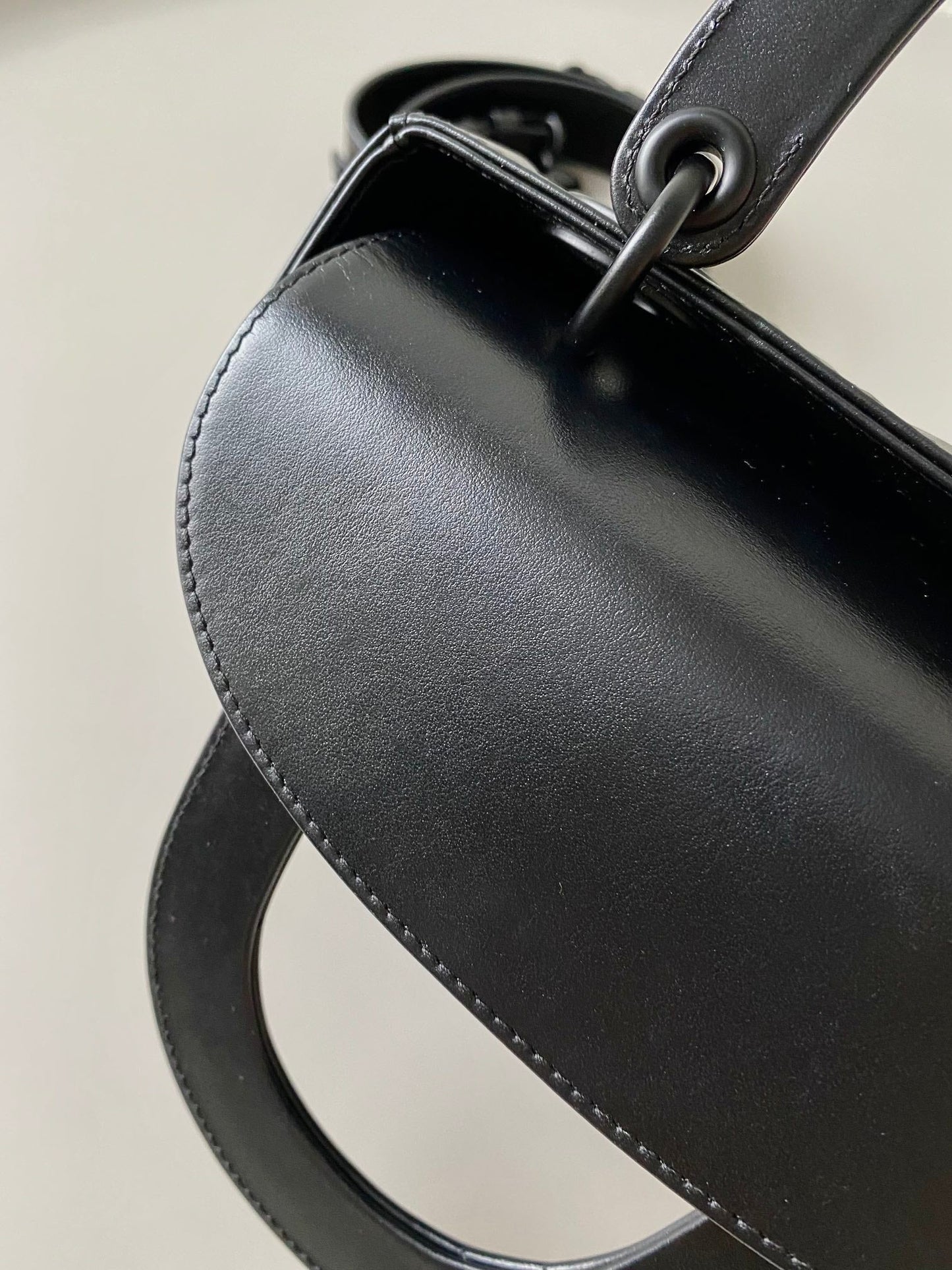 SMALL LADY 20 ALL BLACK LAMBSKIN DIAMOND MOTIF mysite