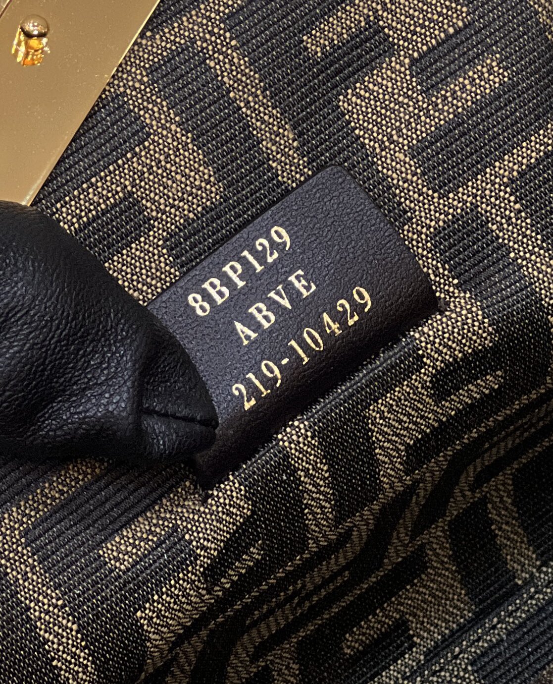 FENDI FIRST SMALL 26 COFFEE BROWN LEATHER BAG WITH EXOTIC DETAILS mysite